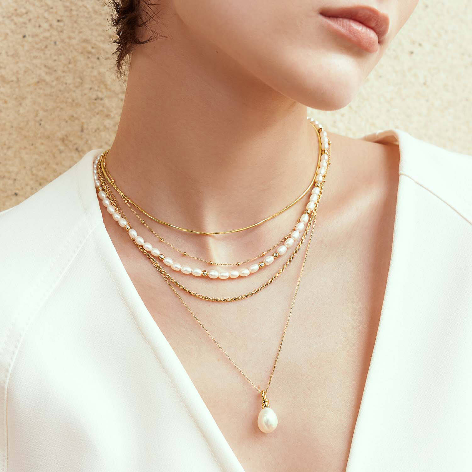  Chic Creator - Silver / 14kt GP - Pearl